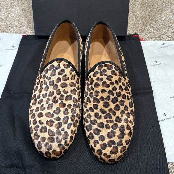 New Del Toro Women Del Toro Pony Hair Leopard Slipper II